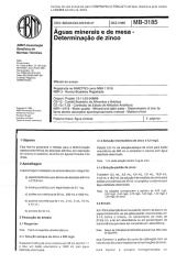 NBR 11019 Mb 3185 - Aguas Minerais E De Mesa - Determinacao De Zinco.pdf